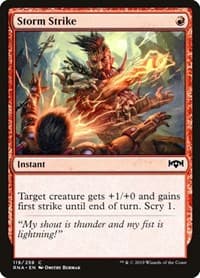 Storm Strike - Ravnica Allegiance - Magic: The Gathering card