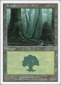 Forest (329) - 7th Edition - Magic: The Gathering card