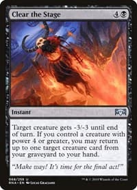 Clear the Stage - Ravnica Allegiance - Magic: The Gathering card