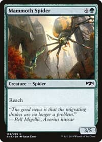 Mammoth Spider - Ravnica Allegiance - Magic: The Gathering card