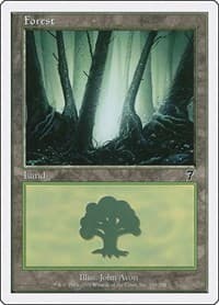 Forest (330) - 7th Edition - Magic: The Gathering card