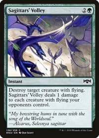 Sagittars' Volley - Ravnica Allegiance - Magic: The Gathering card