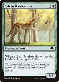 Sylvan Brushstrider - Ravnica Allegiance - Magic: The Gathering card