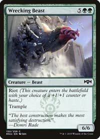Wrecking Beast - Ravnica Allegiance - Magic: The Gathering card