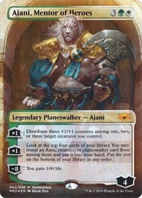 Ajani, Mentor of Heroes - Mythic Edition: Ravnica Allegiance - Magic: The Gathering card