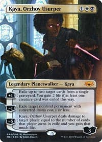 Kaya, Orzhov Usurper - Mythic Edition: Ravnica Allegiance - Magic: The Gathering card