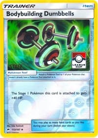 Bodybuilding Dumbbells - 113/147 (League Cup) [Staff] - League & Championship Cards - Pokemon card