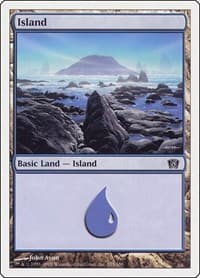 Island (335) - 8th Edition - Magic: The Gathering card