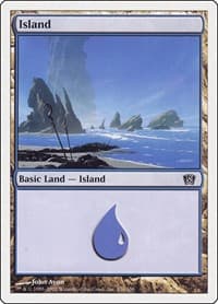 Island (336) - 8th Edition - Magic: The Gathering card