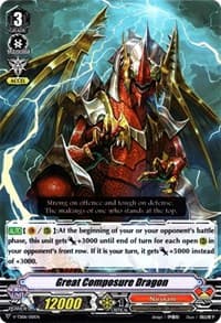 Great Composure Dragon - V-TD06: Naoki Ishida - Cardfight Vanguard card
