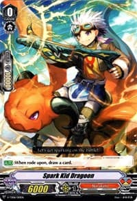 Spark Kid Dragoon - V-TD06: Naoki Ishida - Cardfight Vanguard card