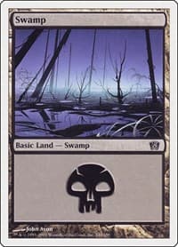 Swamp (340) - 8th Edition - Magic: The Gathering card