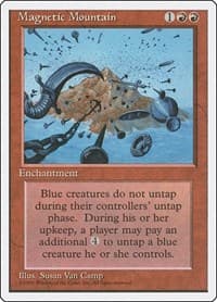 Magnetic Mountain - Fourth Edition - Magic: The Gathering card