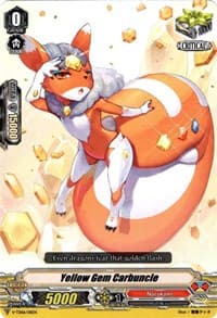 Yellow Gem Carbuncle - V-TD06: Naoki Ishida - Cardfight Vanguard card