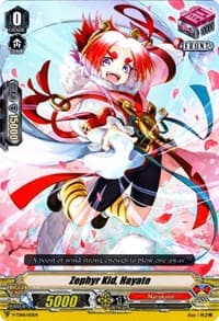 Zephyr Kid, Hayate - V-TD06: Naoki Ishida - Cardfight Vanguard card