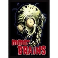 Double Matte Sleeve - mmm...Brains (50-Pack) - Legion Premium Supplies Card Sleeves - Card Sleeves card