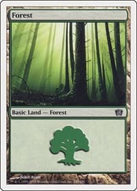 Forest (348) - 8th Edition - Magic: The Gathering card