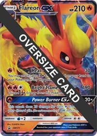 Flareon GX - SM171 (SM Black Star Promo) - Jumbo Cards - Pokemon card
