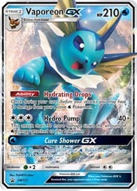 Vaporeon GX - SM172 - SM Promos - Pokemon card
