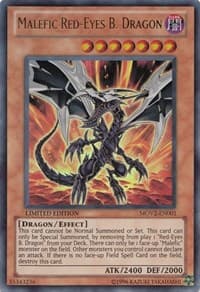 Malefic Red-Eyes B. Dragon - Bonds Beyond Time Movie Pack - YuGiOh card