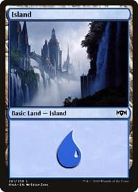 Island - Ravnica Allegiance - Magic: The Gathering card