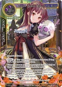 Athenia, Sealed God of the Ruins (Secret) - The Strangers of New Valhalla - Force of Will card