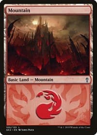 Mountain (105) - Ravnica Allegiance: Guild Kits - Magic: The Gathering card