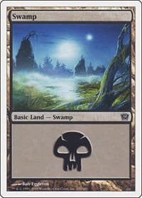 Swamp (339) - 9th Edition - Magic: The Gathering card