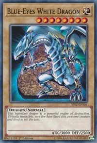 Blue-Eyes White Dragon - Speed Duel Decks: Duelists of Tomorrow - YuGiOh card