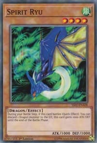 Spirit Ryu - Speed Duel Decks: Duelists of Tomorrow - YuGiOh card