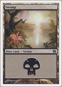 Swamp (341) - 9th Edition - Magic: The Gathering card