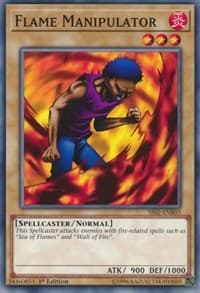 Flame Manipulator - Speed Duel Decks: Duelists of Tomorrow - YuGiOh card