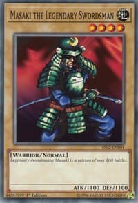 Masaki the Legendary Swordsman - Speed Duel Decks: Duelists of Tomorrow - YuGiOh card