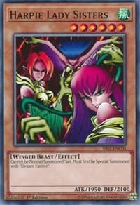 Harpie Lady Sisters - Speed Duel Decks: Duelists of Tomorrow - YuGiOh card