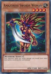Amazoness Swords Woman - Speed Duel Decks: Duelists of Tomorrow - YuGiOh card