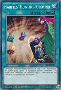 Harpies' Hunting Ground - Speed Duel Decks: Duelists of Tomorrow - YuGiOh card