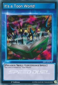 It's a Toon World! - Speed Duel Decks: Destiny Masters - YuGiOh card