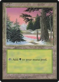 Forest (329) - Ice Age - Magic: The Gathering card