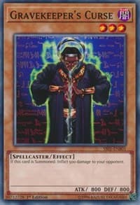 Gravekeeper's Curse - Speed Duel Decks: Destiny Masters - YuGiOh card