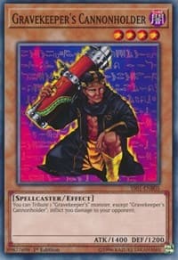 Gravekeeper's Cannonholder - Speed Duel Decks: Destiny Masters - YuGiOh card