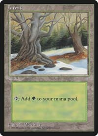 Forest (330) - Ice Age - Magic: The Gathering card