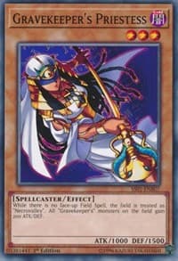 Gravekeeper's Priestess - Speed Duel Decks: Destiny Masters - YuGiOh card