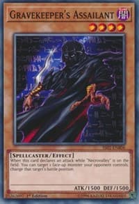 Gravekeeper's Assailant - Speed Duel Decks: Destiny Masters - YuGiOh card