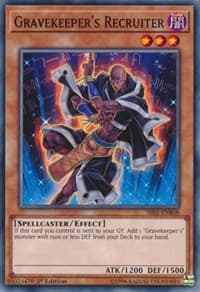 Gravekeeper's Recruiter - Speed Duel Decks: Destiny Masters - YuGiOh card