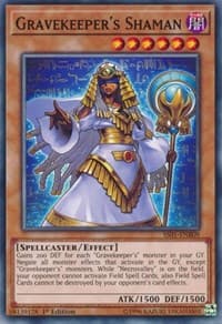 Gravekeeper's Shaman - Speed Duel Decks: Destiny Masters - YuGiOh card