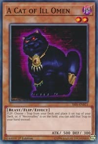 A Cat of Ill Omen - Speed Duel Decks: Destiny Masters - YuGiOh card