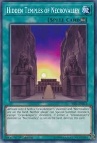 Hidden Temples of Necrovalley - Speed Duel Decks: Destiny Masters - YuGiOh card