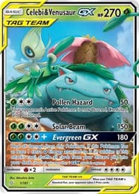 Celebi & Venusaur GX - SM - Team Up - Pokemon card