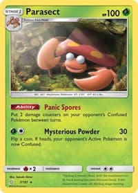 Parasect - SM - Team Up - Pokemon card
