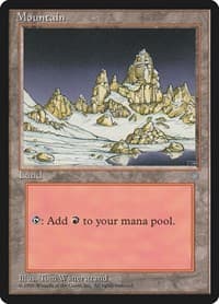 Mountain (342) - Ice Age - Magic: The Gathering card